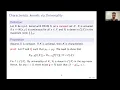 Lecture 8b of kernel methods Characteristic kernels