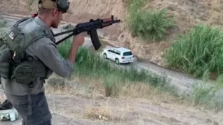 كرينكوف البندقية المعروفة ب بن لادن AK74S 