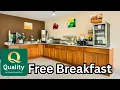 THIS is Your Free Breakfast at a Quality Inn Hotel