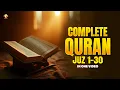 Full Quran Recitation 1 30 Juz With English Translation Complete Holy Quran Tilawat 2026