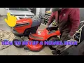 How to Setup level a 42in Mower Deck on a Husqvarna Lawn tractor YT YTA YTH Same as a 48in