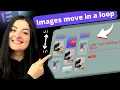 VERTICAL LOOPING CAROUSEL in Elementor - Flexbox Container Edition