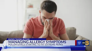 Extreme pollen levels bring challenging allergy season to Richmond