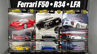 FIRST LOOK Ferrari F50 Headlines Hot Wheels Car Culture Timeless Icons