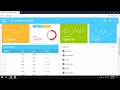 Material Design Admin Landing Page Template