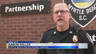 Myrtle Beach Police Department says 16 of 50 vacant officer positions filled