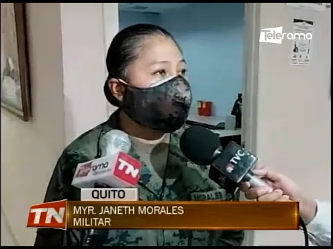 Inicio de vacunación contra la covid-19 en hospital militar