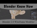 Blender 2 8 Wireframe Modifier