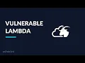 Vulnerable Lambda -