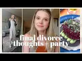 VLOG Thoughts on the Divorce Being FINAL Some Emotional Moments A Party to Celebrate Time w Fam