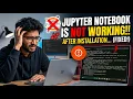 Fix Jupyter Notebook Opening Error Jupyter is not recognized as an internal or external command