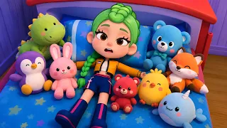🛏️ Ten in the Bed! Count, Sing & Play 🐒✨ | Chaka Kids Compilation