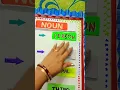 Noun chart design Noun grammar chart
