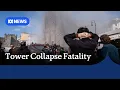 Worker dies from injuries after medieval tower collapse in Rome ABC NEWS