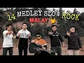 Download Lagu Medley 14 Lagu Slow Rock Melayu 90 an 2021 - Ajek Hassan Cover By B6 Studio (Versi Akustik | Lirik)