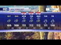 Monsoon storms impacting Arizona on Friday drier this weekend