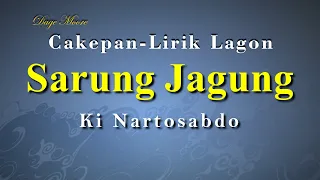cakepan sarung jagung ki nartosabdo