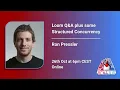 Loom Q A plus some Structured Concurrency with Ron Pressler