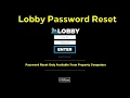 Lobby Password Reset