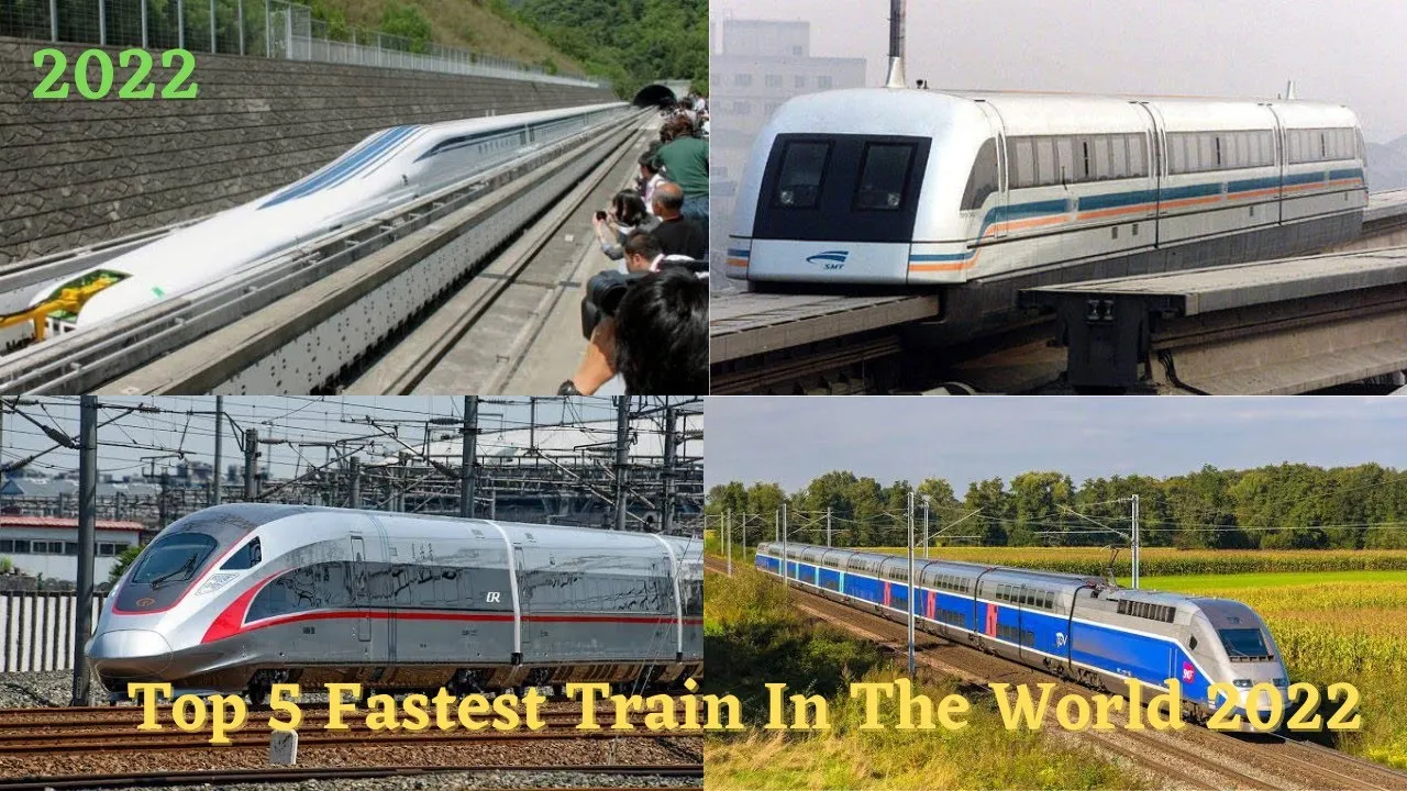 Top 5 Fastest Trains In The World 2021 | Fastest Bullet Train In The World | Around The Globe