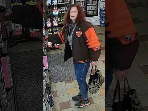 Woman Filling Her Purse Gets Caught After Double Dipping
