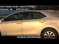 2015 Toyota Corolla L 4dr Sedan 6M for sale in Norcross GA