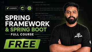 Spring Framework SpringBoot Full Course FREE in 2026 Java Full Stack