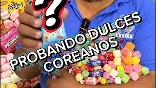 Probando dulces Coreanos con Toribio 