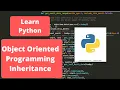 Python How to inherit a class Inheritance Basics - Python programming for beginners