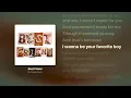 Rex Orange County - Best Friend| Lyrics Video