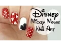 Disney Mickey Mouse Nail Art