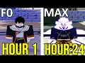 Going From F RANK To MAX RANK In 24 Hours SHINDO LIFE
