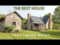 Tour a Handmade Home Log Stone and Timber Frame Handmade House TV