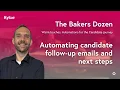 How to set up automated candidate follow-up emails in Bullhorn Bullhorn Automation tutorial