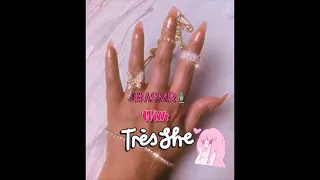 Relaxing ASMR Applying Tres She Nails Review