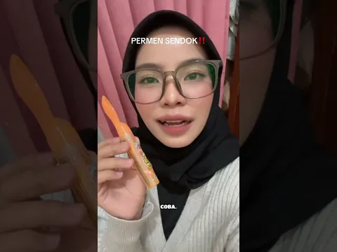 GUYS TEMENIN AKU NYOBAIN PERMEN SENDOK YUK‼️ #fyp #trending #shorts #short #permen