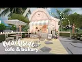 beachside cafe and bakery stand bloxburg build tutorial tour