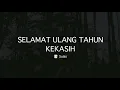 Download Lagu PUISI CINTA - SELAMAT ULANG TAHUN KEKASIH | MUSIKALISASI | NARASI
