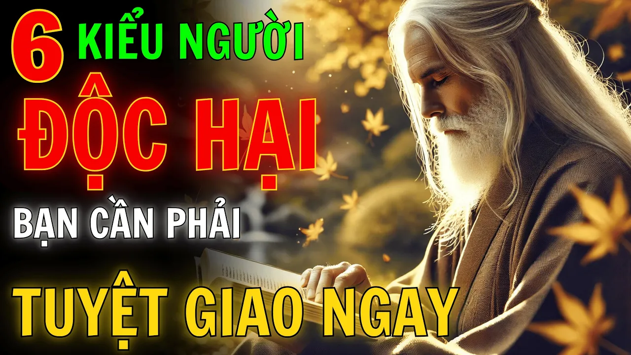 Outline Video Nhận Diện 6 Kiểu Người Cần Tuyệt Giao Ngay – Buông Bỏ Những Mối Quan Hệ Độc Hại #nguoidochai #dochai