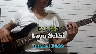 Download Tutorial BASS ( slow version) LAGU SEKSI by Kapten MP3