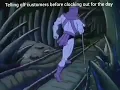 Skeltor running and laughing