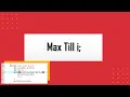 Max Till i In an Array of C Programming C Program Full Tutorial