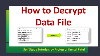 How to Decrypt Data File using C Programming Caesar Cipher File Decryption