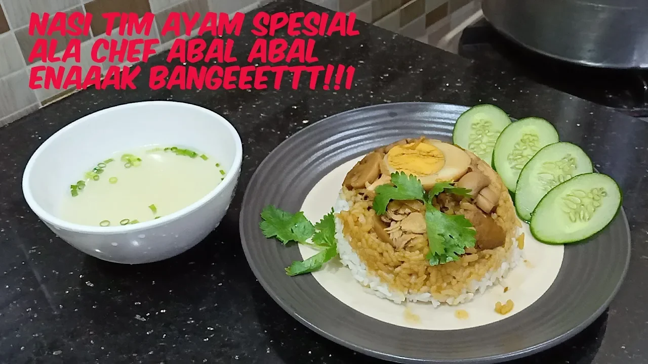 ENAK BANGET BUAT SARAPAN ! NASI TIM AYAM FAVORIT