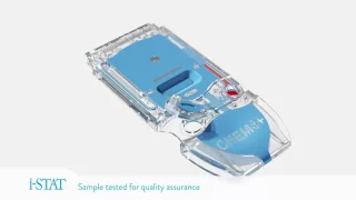 3D Medical Device Animation Abbott Point-of-Care i-STAT Technology AXS Studio