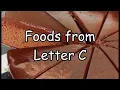 C Letter Foods