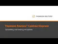 Contract Express - Uploading and testing templates