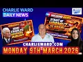 CHARLIE WARD DAILY NEWS WITH CHARLIE WARD DREW DEMI MONDAY 9TH MARCH 2026