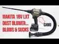Makita 18v Dust Blower Review Which is better the Makita 40v Dust Blower or the Makita 18v Blower