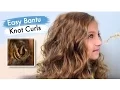 Bantu Knot Curls Easy No-Heat Curls Cute Girls Hairstyles